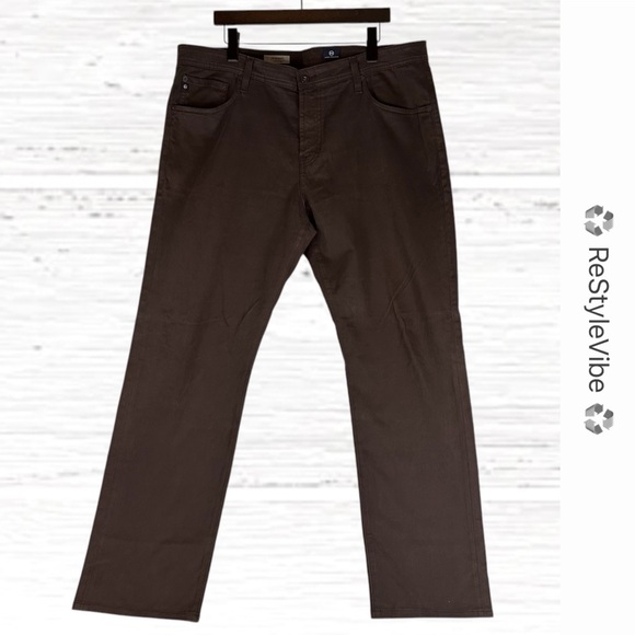 AG ADRIANO GOLDSCHMIED Men’s Size 38x32 Pants Chinos The Graduate Tailored Leg - Picture 1 of 16